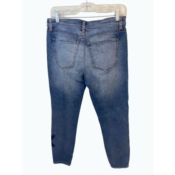 Current/Elliott High Rise Star Print Ankle Jeans 30 - Picture 3 of 5